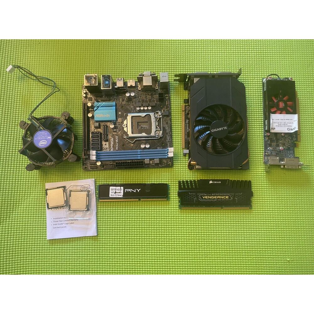 Gaming PC Parts, i5 Devils Canyon x2, ASRock Z97M-ITX, GeForce GTX970, (READ!!!)